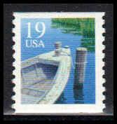 2529C 19c Fishing Boat Fine MNH