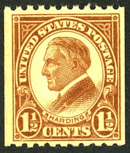 U.S. #605 MINT OG NH