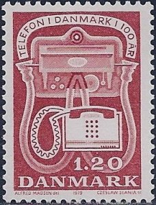 Denmark Scott #'s 626 MNH