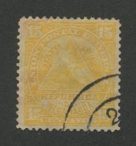NICARAGUA #17 USED