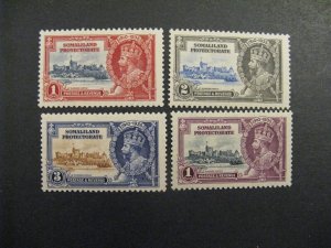 Somaliland Protectorate #77-80 mint hinged  a23.6 9960