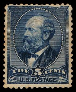 STUNNING GENUINE SCOTT #216 VF MINT OG H 1888 ABNC - SCV $225 - PRICED TO SELL.