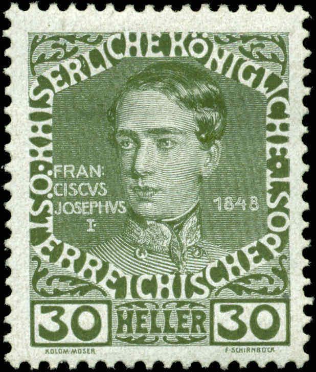 Austria Scott #119a  Mint  Chalky Paper