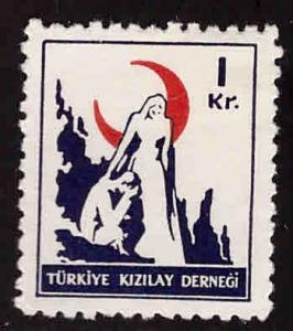 TURKEY Scott RA123 MH*, HR  Postal Tax stamp