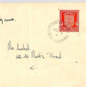 GB Channel Islands JERSEY FDC WW2 *Stopford Rd* CDS 1941 First Day Cover ZJ86