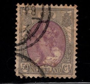 Netherlands Scott 81 used stamp