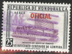 Honduras  Scott Co80 Used official airmail