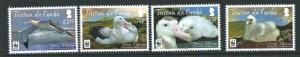 TRISTAN DA CUNHA SG1063/6 2013 ALBATROSS MNH 