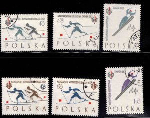 Poland Scott  1046-48, 1046a-48a Used ski sets