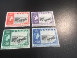 Uganda sc 79-82 MNH comp set