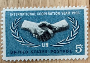 US SCOTT 1266 5C INTERNATIONAL COOPERATION ISSUE