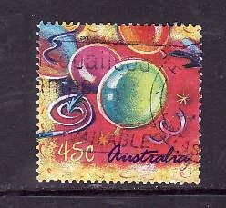 Australia-Sc#1956-used stamp-Balloons-2001-3-