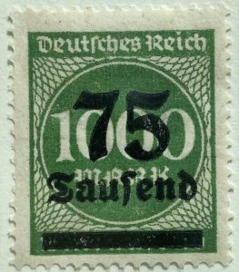 AlexStamps GERMANY #252 VF Mint 