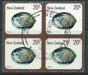 New Zealand SG 1099 Fine Used block of 4