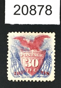 MOMEN: US STAMPS # 121P3 PROOF ON INDIA LOT # 20878
