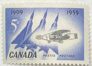 CANADA 1959 #383 First Flight in Canada - MNH