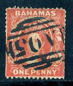 Bahamas 16 used SCV $ 20.00 (RS)