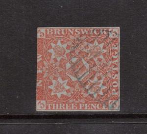 New Brunswick #1 Used With Light Grid Cancel