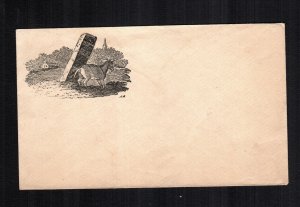 US 1 unused civil war cover