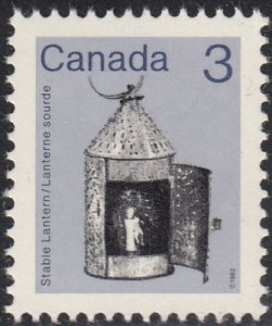Canada 1982-87 MNH Sc #919 3c Lantern perf 14x13.3