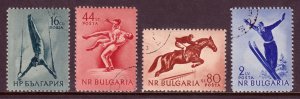 Bulgaria - Scott #869-872 - Used/CTO - A few bumps - SCV $5.95