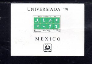 MEXICO #C614 1979 SPORTS MINT VF NH O.G S/S IMPERF. aa