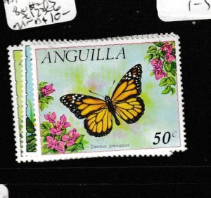 Anguilla Butterfly SC 123-6 MNH (1gcf)