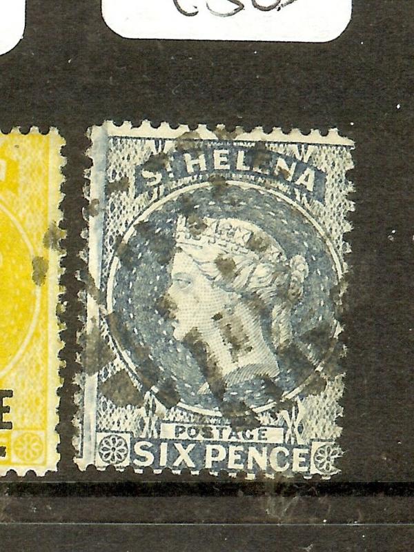 ST HELENA (P2112BB) QV 6D  SG25  CORK CANCEL  VFU