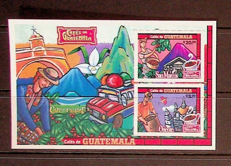 GUATEMALA Sc 564 NH SOUVENIR SHEET OF 2006 - COFFEE INDUSTRY