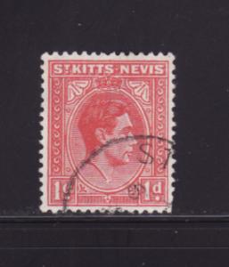 St Kitts-Nevis 80 U King George VI (D)