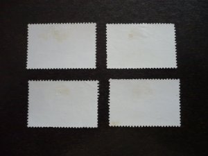 Stamps - British Honduras - Scott# 214-215,219,220 - Used Part Set of 4 Stamps