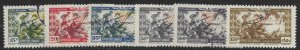 Lebanon C 101-06   1946  set 6 fine used
