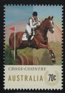 Australia 2014 MNH Sc 4138 70c Horse and rider Cross-country