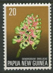 Papua New Guinea- Scott 404 - Definitive Issue -1974 - MLH - Single 20c Stamp