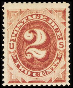 U.S. POSTAGE DUE J2  Mint (ID # 114681)