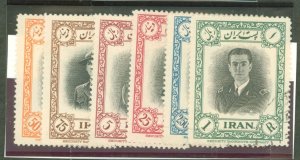 Iran #936-40  Single