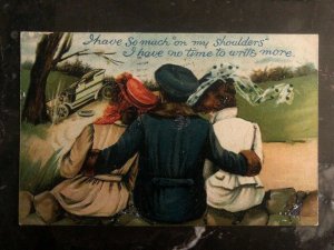 1908 Vancouver Canada Picture Postcard Cover To Regina No Time To Write More