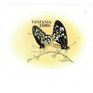 Tanzania - 1999 - Butterflies - Souvenir Sheet - MNH