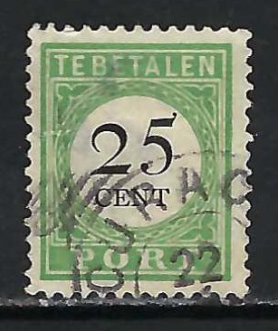 NETHERLANDS ANTILLES J17b USED THIN P973