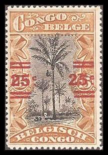 Belgian Congo 67 Mint VF HR