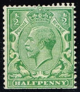 Great Britain #187 King George V; Unused (1.10)