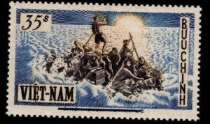 South Viet Nam Scott 54 Refugee Raft overprint, MNH** gum