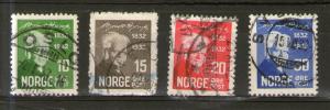 Norway 154-157 used