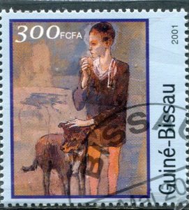 Guinea-Bissau 2001 PICASSO Paintings Stamp fine used Perforated VF