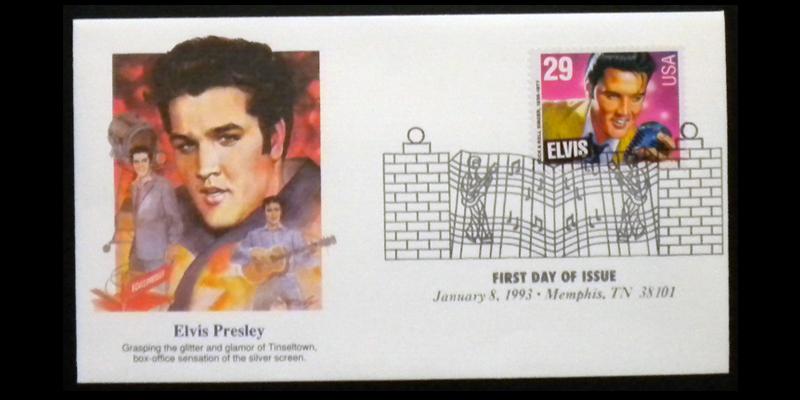 UNITED STATES. ELVIS PRESLEY FDC SCOTT # 2721. YEAR 1993. ITEM: 2