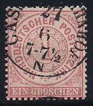 North Germ. Confederation Sc. #16 Used 