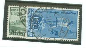 Italy #533-534  Single (Complete Set)