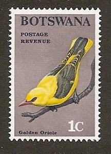 Botswana   Scott  19 Medium hinged