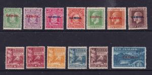 Samoa small lot of earlies mainly MH