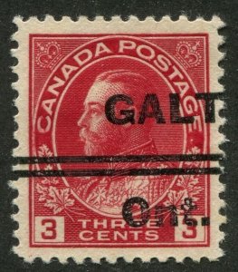 Canada Precancel GALT 1-109
